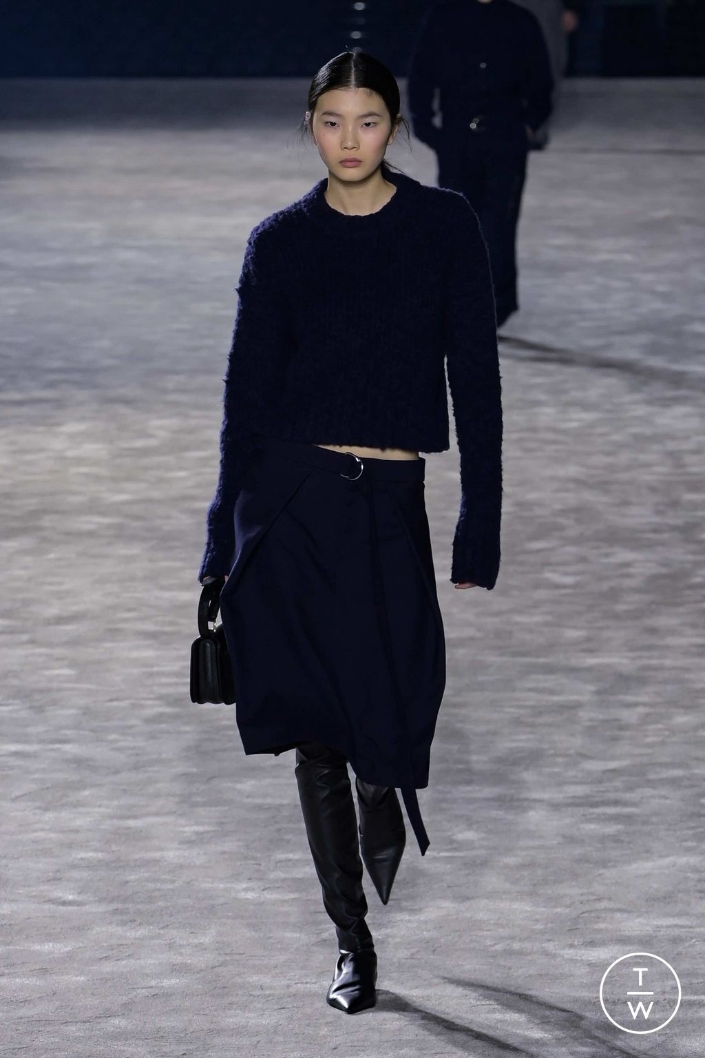 Fashion Week Paris Fall/Winter 2023 look 39 from the Ami collection 男装