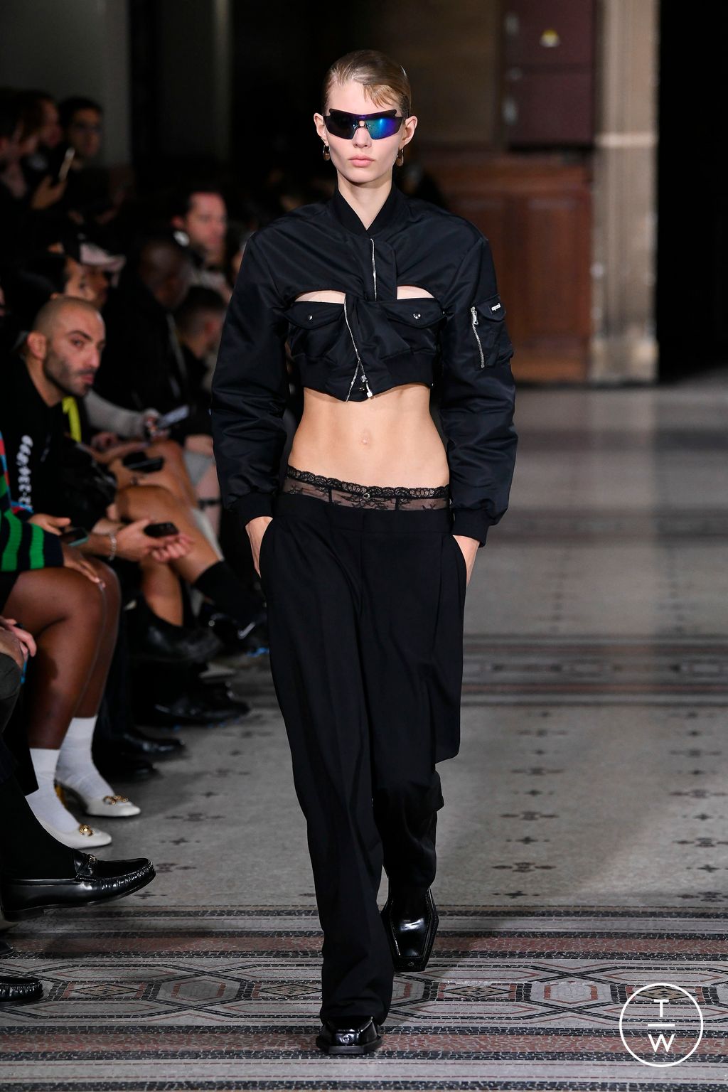 Fashion Week Paris Spring/Summer 2023 look 7 from the Coperni collection womenswear