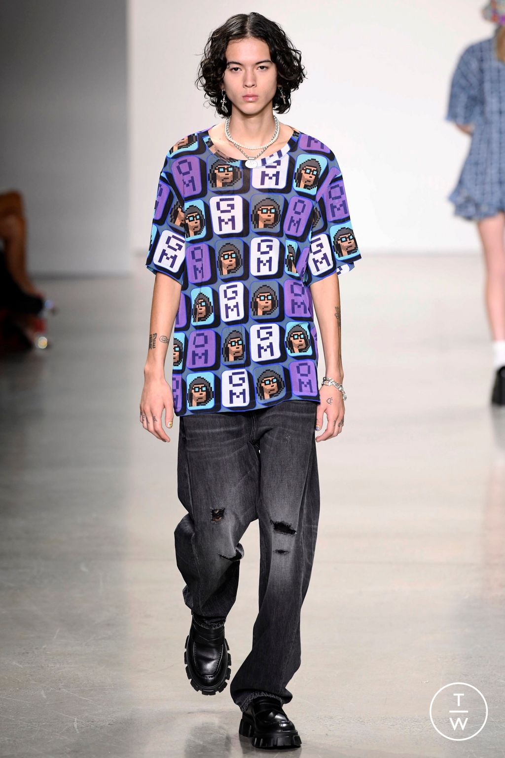 Fashion Week New York Spring/Summer 2023 look 8 de la collection Vivienne Tam womenswear