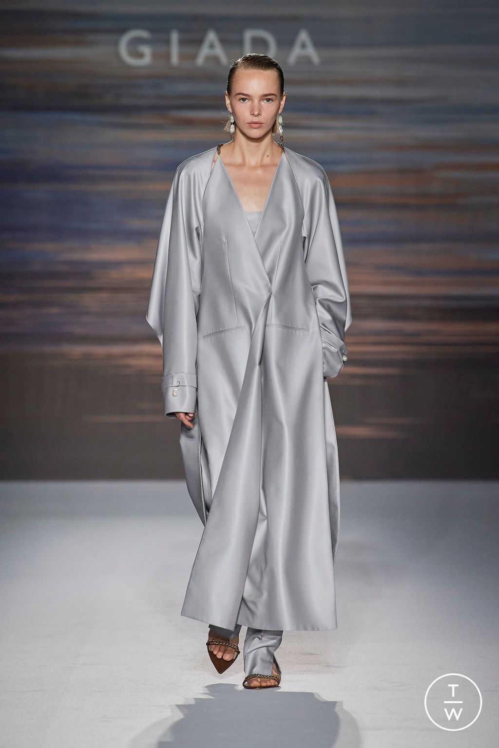 Fashion Week Milan Spring/Summer 2023 look 40 from the Giada collection womenswear