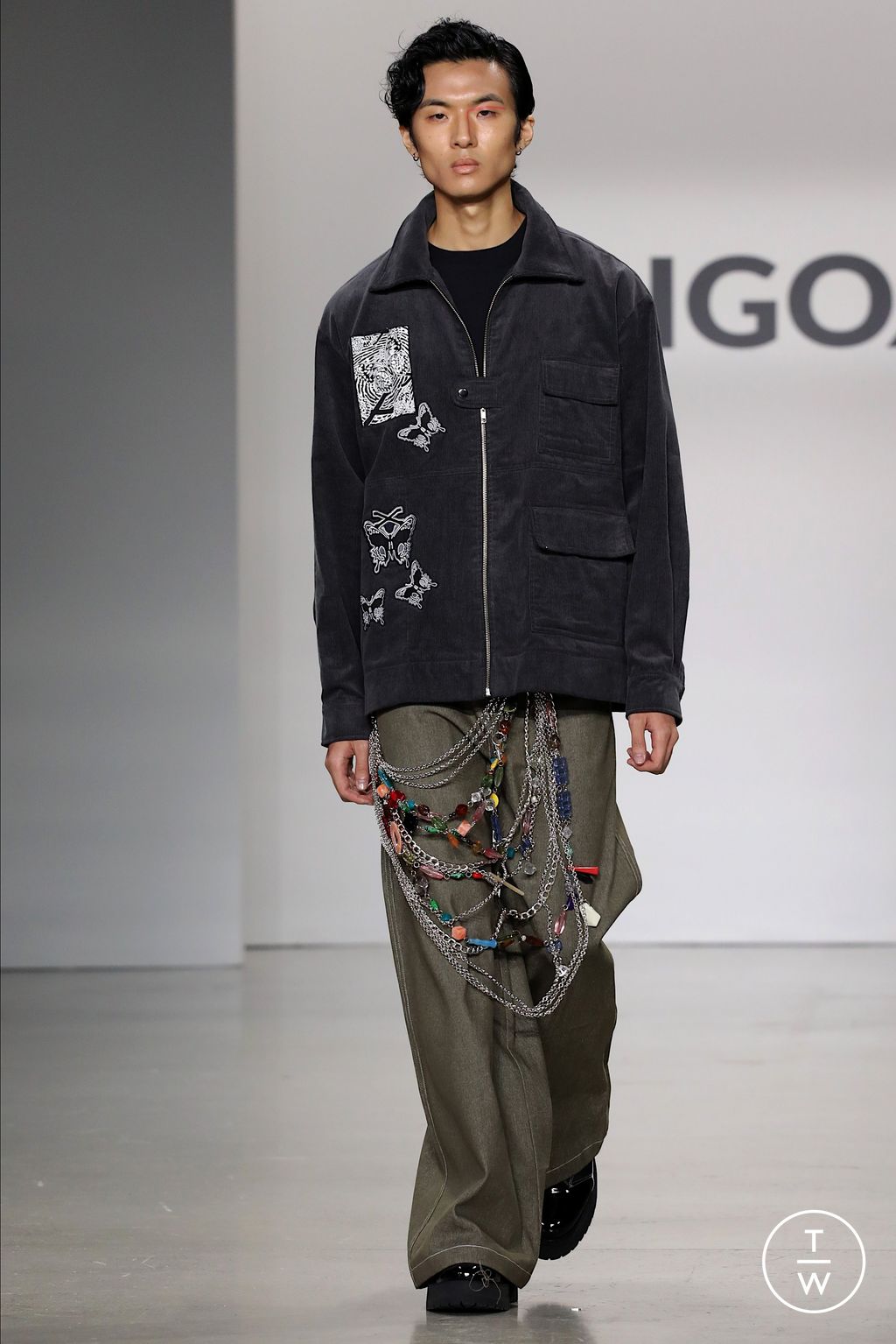 Fashion Week New York Spring/Summer 2023 look 13 from the Erigo collection 女装