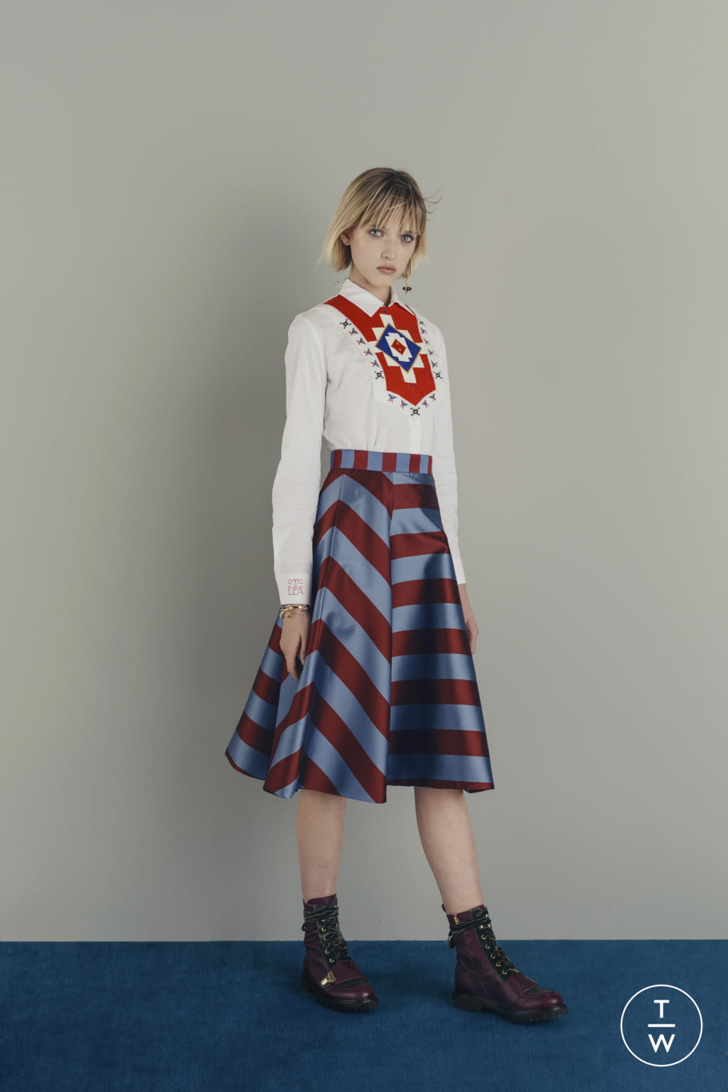 Fashion Week Milan Pre-Fall 2019 look 7 de la collection Stella Jean womenswear