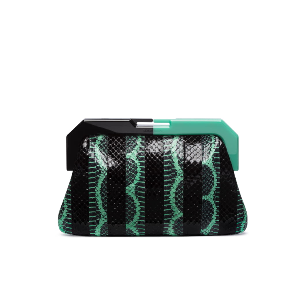 Fashion Week Milan Spring/Summer 2018 look 11 de la collection Giorgio Armani womenswear accessories