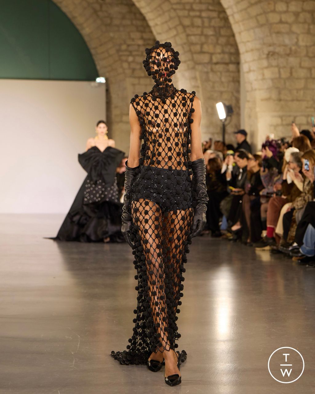 Fashion Week Paris Spring/Summer 2026 look 7 from the Juana Martin collection couture