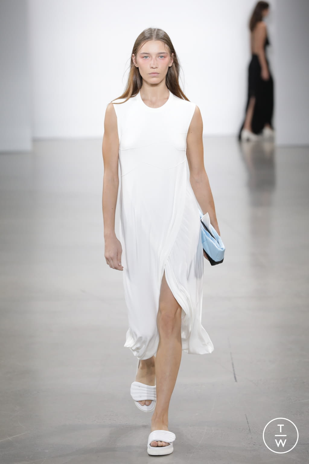 Fashion Week New York Spring/Summer 2022 look 7 from the Bevza collection womenswear