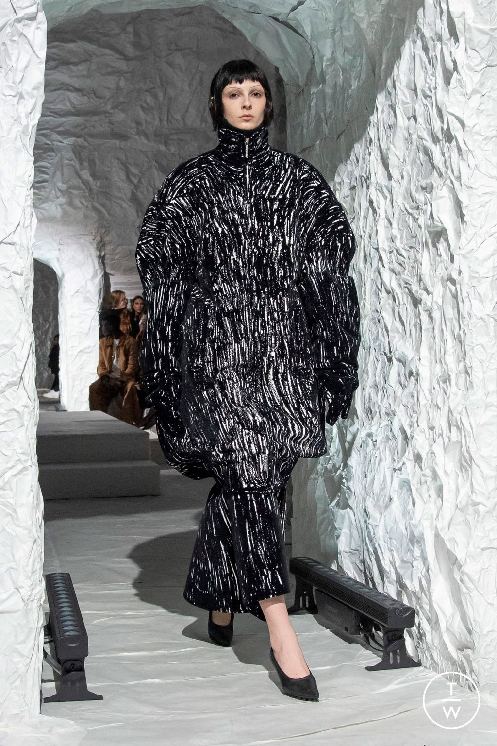 Fashion Week Milan Fall/Winter 2024 look 7 de la collection Marni womenswear