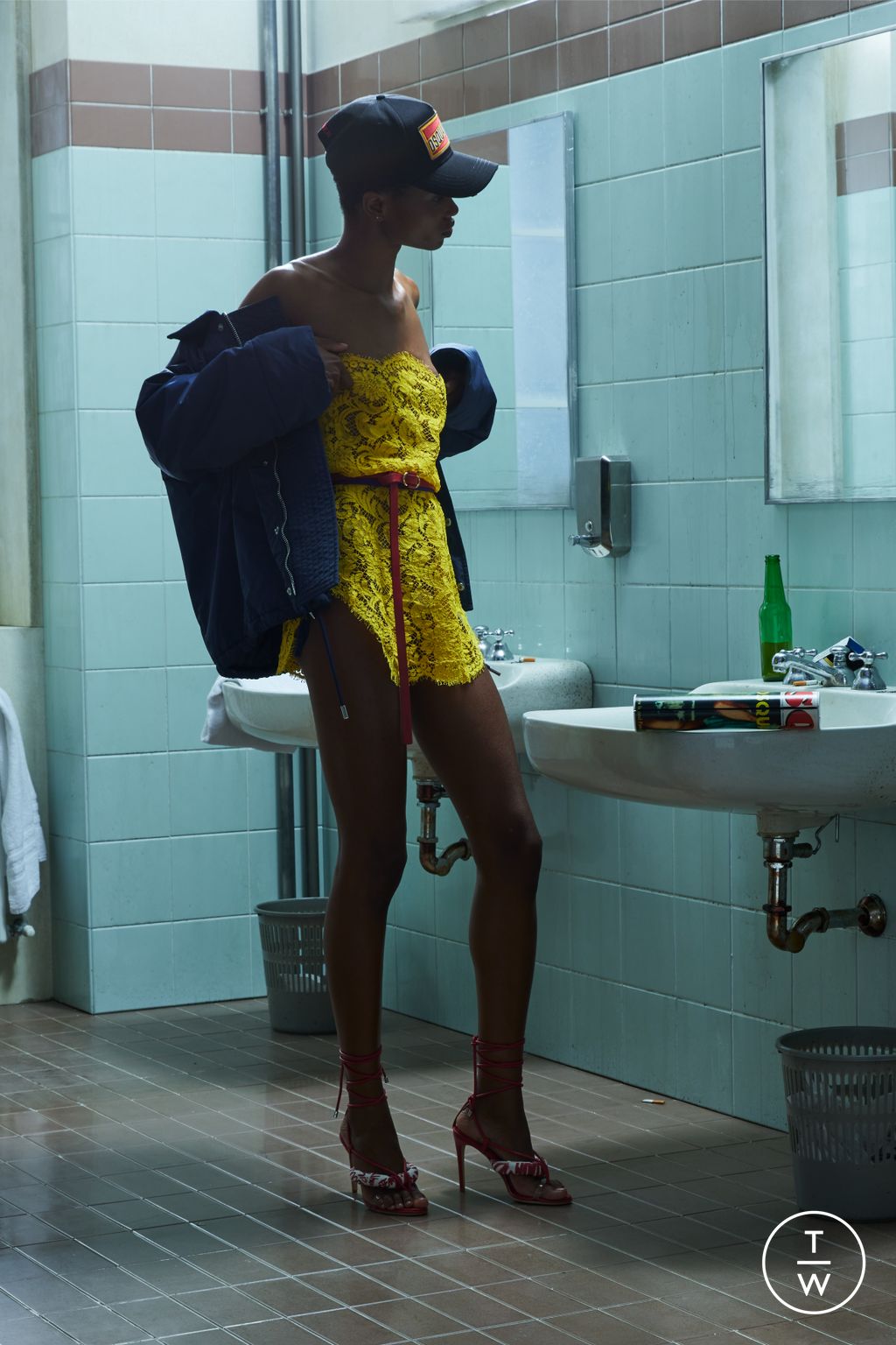 Fashion Week Milan Resort 2026 look 7 from the Dsquared2 collection womenswear