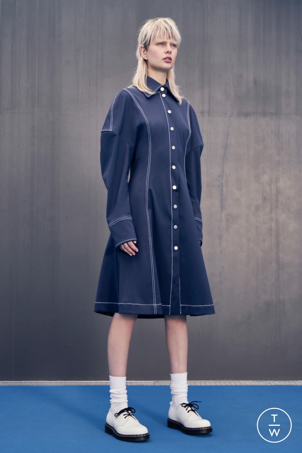 Fashion Week New York Fall/Winter 2021 look 7 de la collection Claudia Li womenswear
