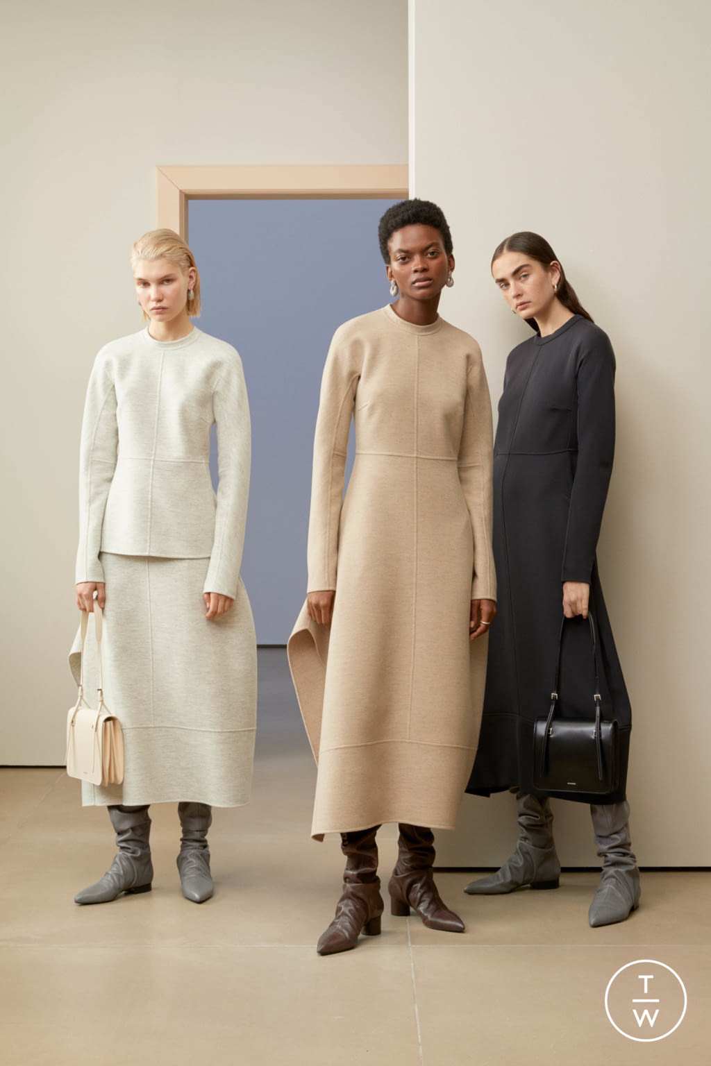 Fashion Week Milan Pre-Fall 2019 look 7 from the Jil Sander collection womenswear