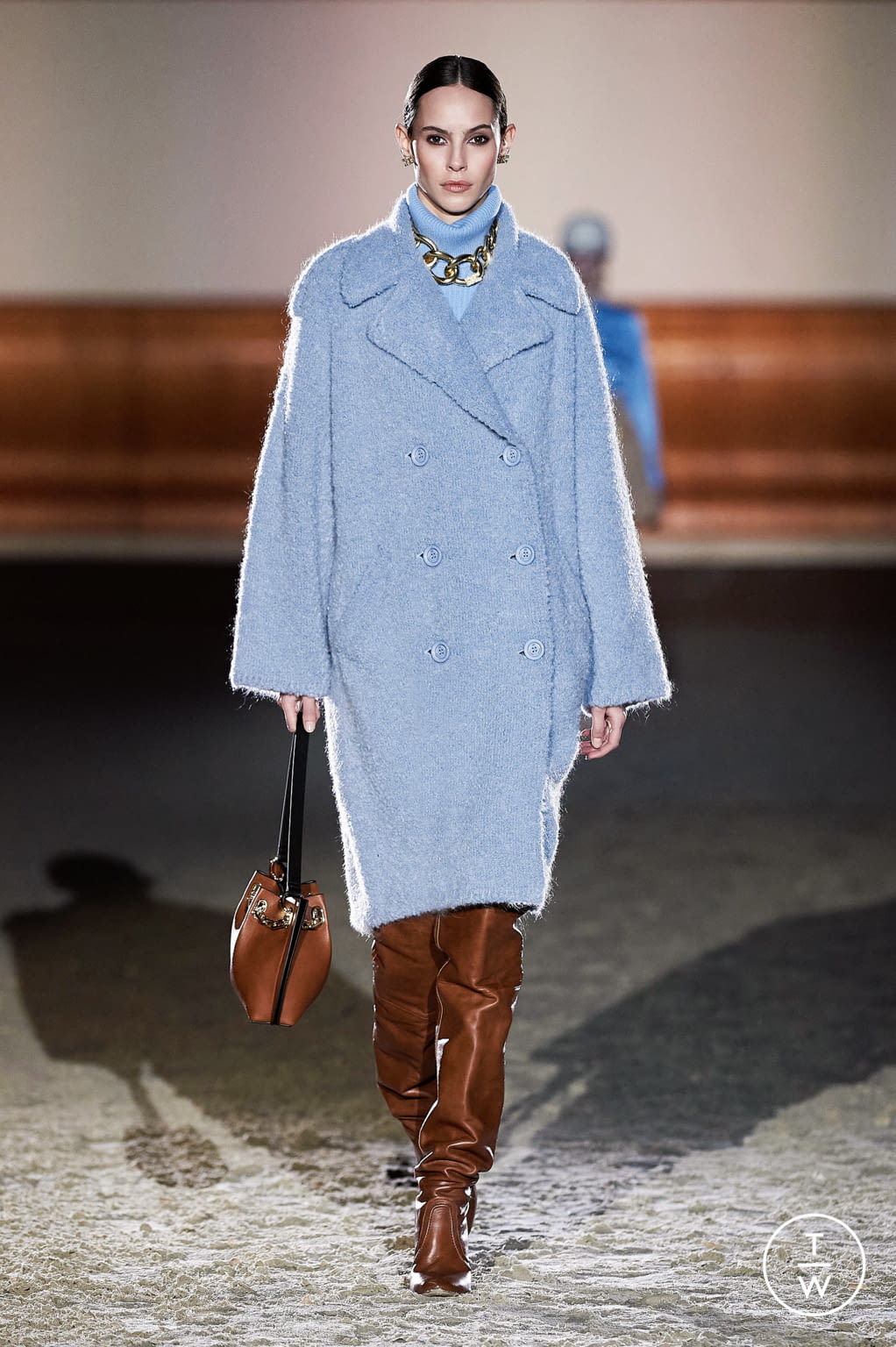 Fashion Week Milan Fall/Winter 2021 look 7 from the Elisabetta Franchi collection womenswear