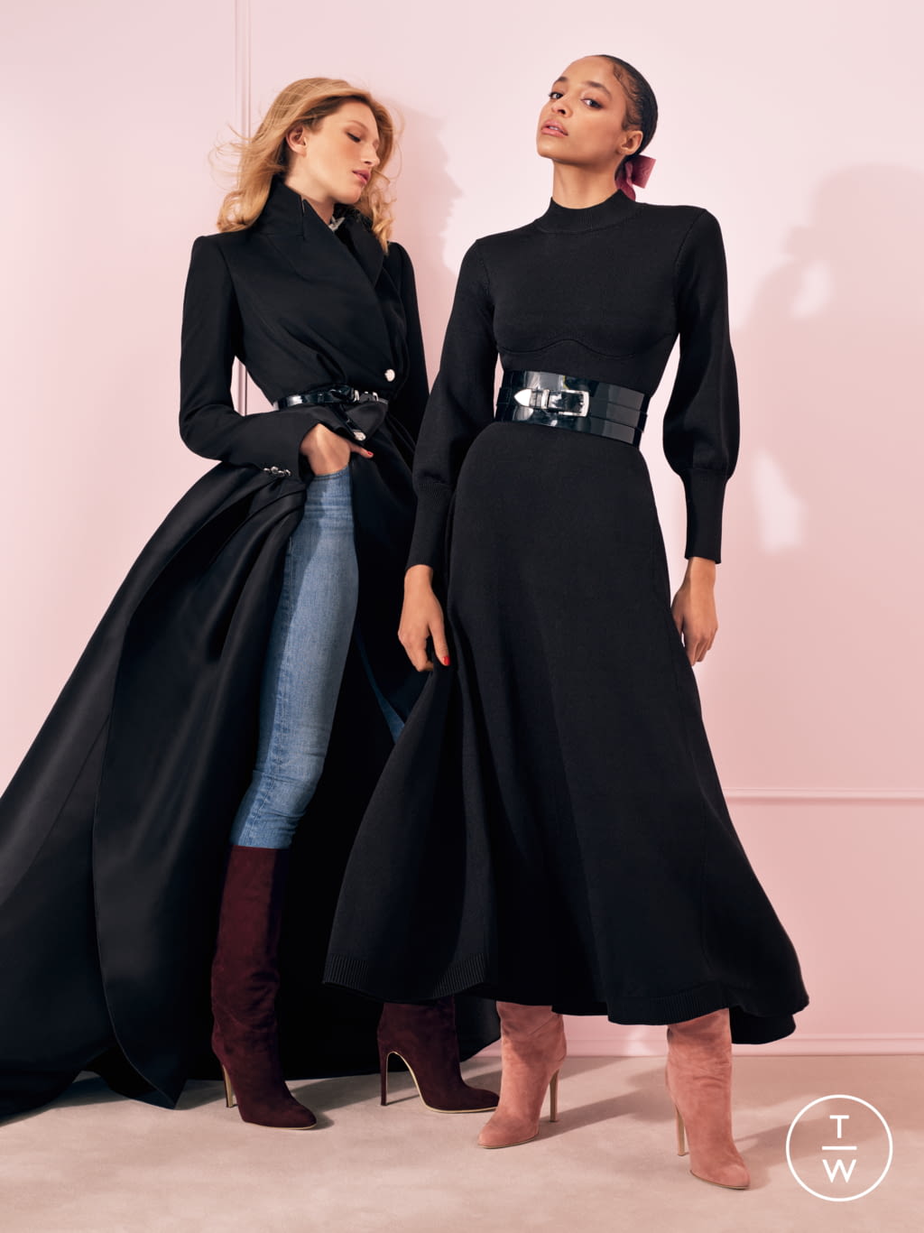 Fashion Week New York Pre-Fall 2020 look 7 from the Brandon Maxwell collection 女装