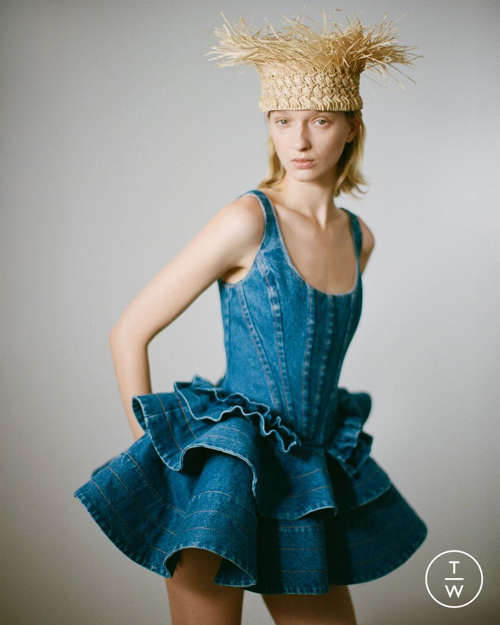 Fashion Week New York Pre-Fall 2026 look 7 from the AKNVAS collection womenswear