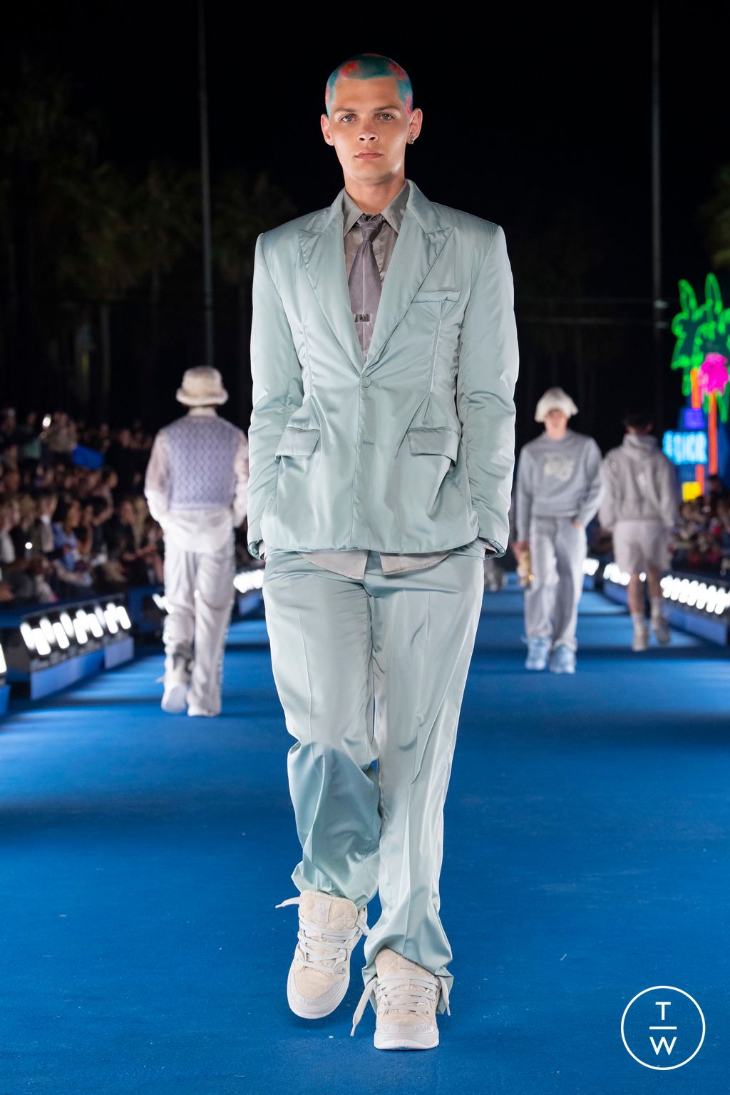 Fashion Week Paris Resort 2023 look 7 from the Dior Men collection menswear