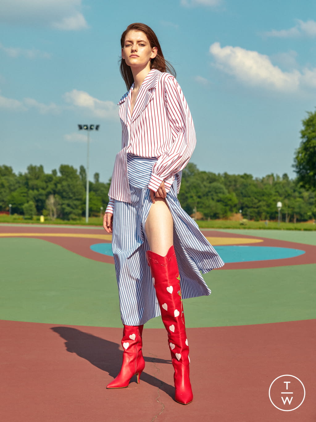 Fashion Week Milan Resort 2019 look 7 from the Vivetta collection womenswear