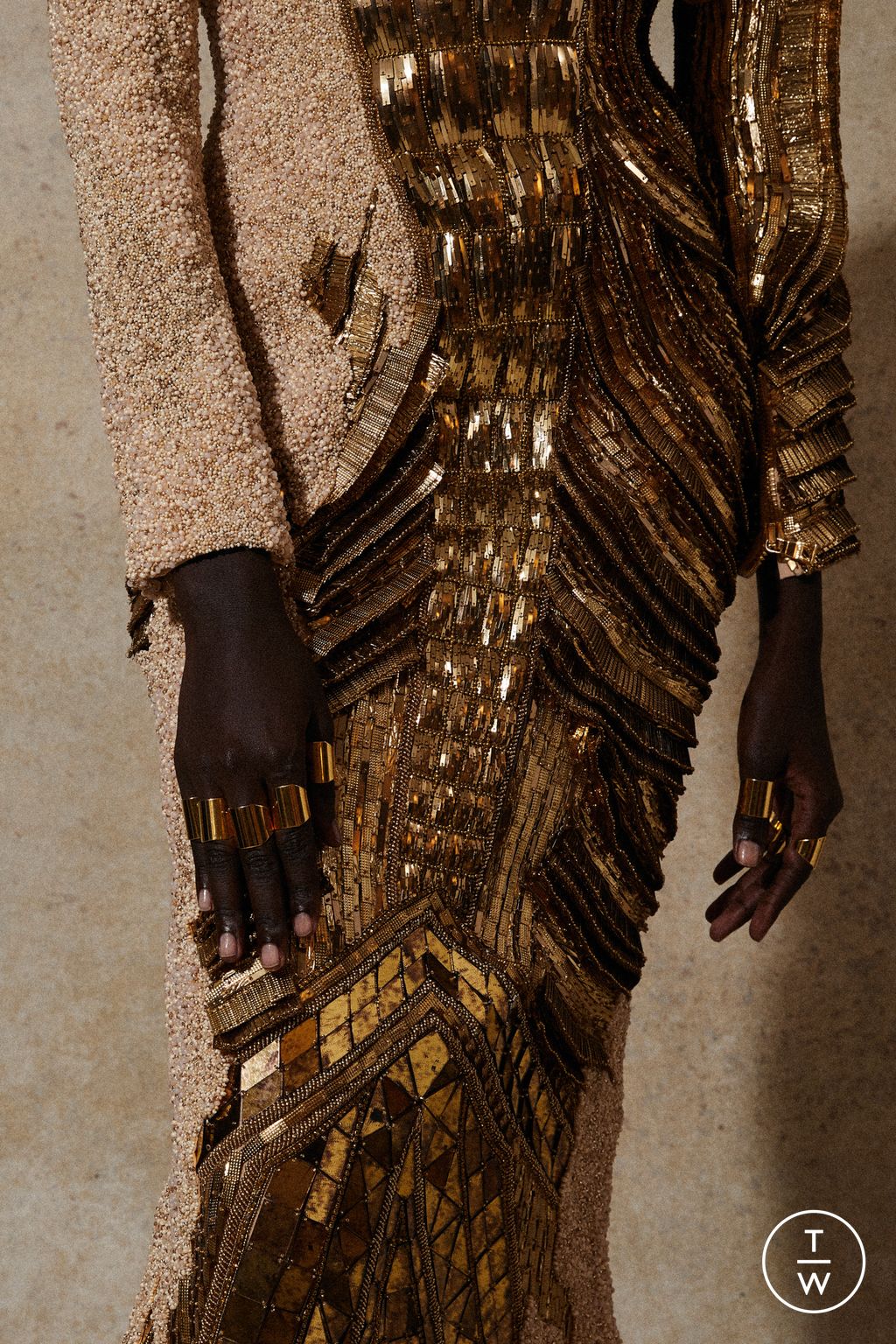 Fashion Week Paris Resort 2023 look 70 from the Balmain collection 女装