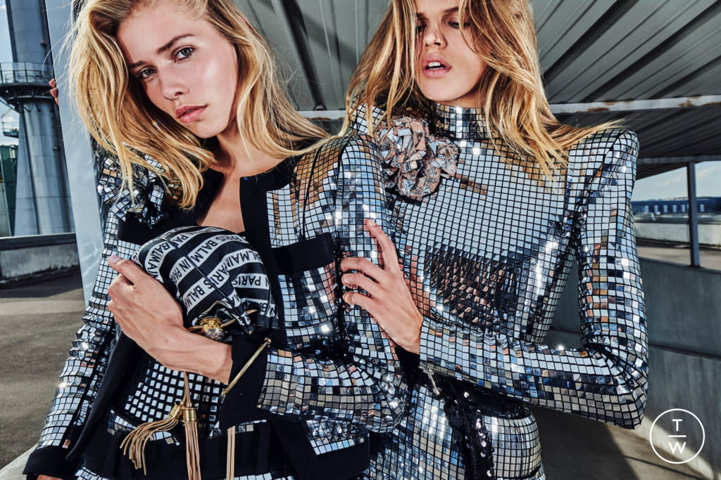 Fashion Week Paris Resort 2019 look 24 de la collection Balmain womenswear