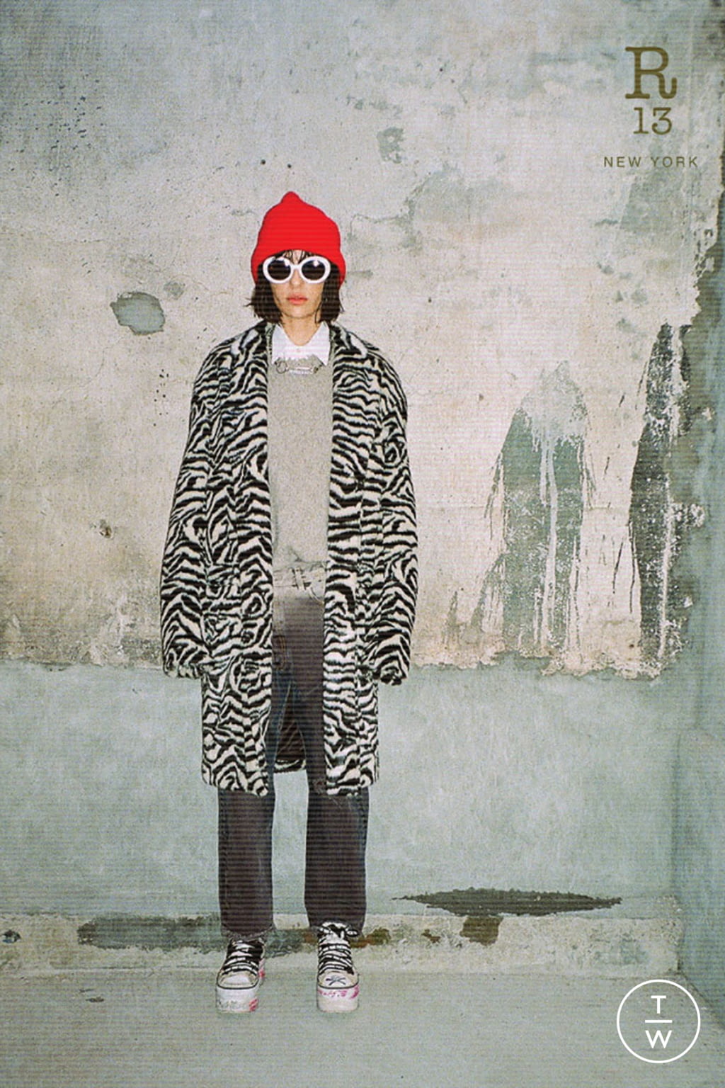 Fashion Week New York Fall/Winter 2021 look 71 from the R13 collection womenswear
