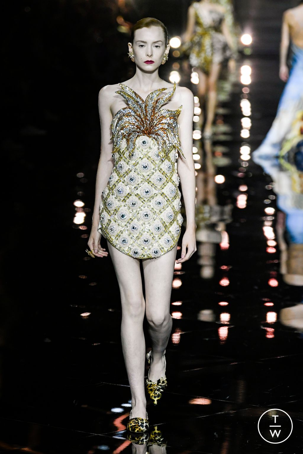 Fashion Week Milan Spring/Summer 2023 look 26 from the Roberto Cavalli collection womenswear