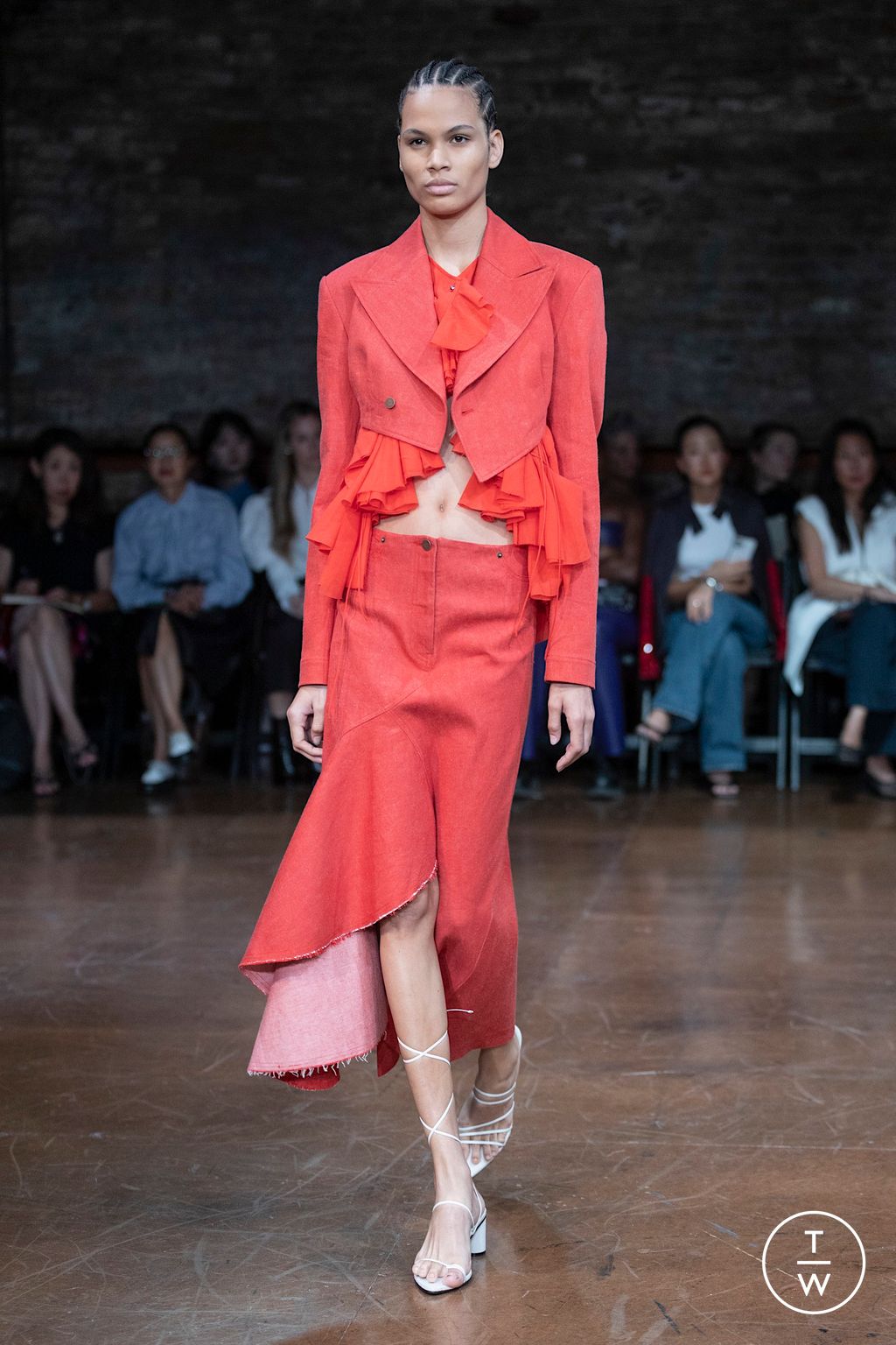 Fashion Week New York Spring/Summer 2023 look 12 from the Ashlyn collection 女装