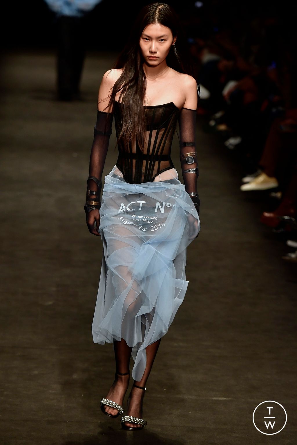 Fashion Week Milan Spring/Summer 2023 look 17 de la collection Act n°1 womenswear
