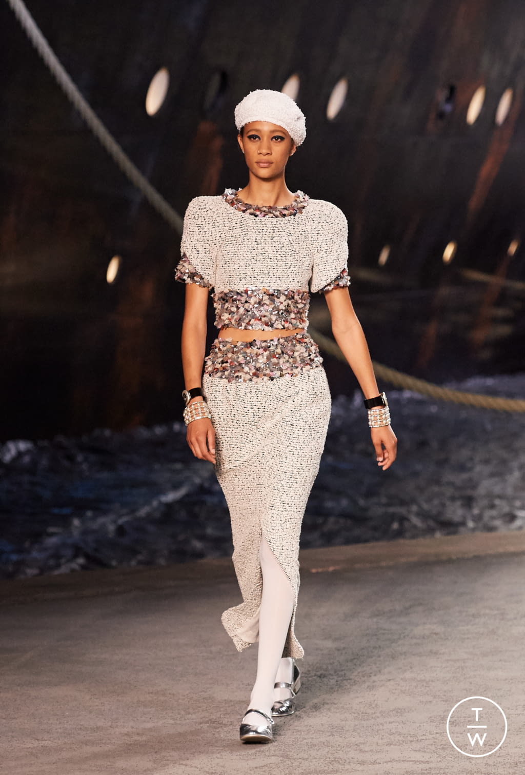 Fashion Week Paris Resort 2019 look 73 from the Chanel collection womenswear