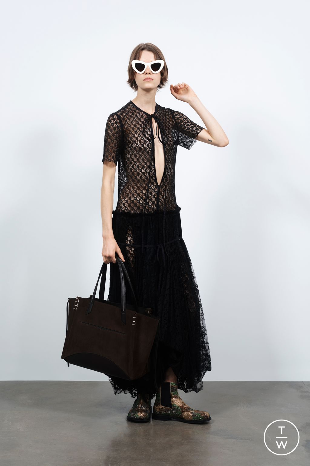 Fashion Week Paris Resort 2026 look 73 from the JW Anderson collection womenswear