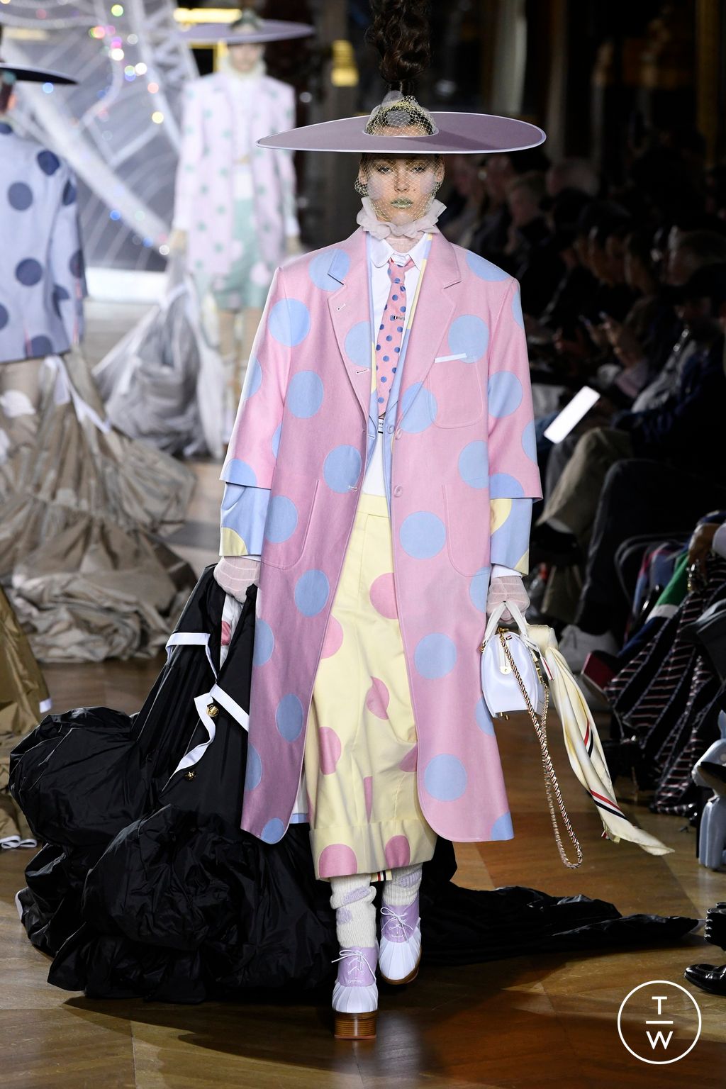 Fashion Week Paris Spring/Summer 2023 look 51 from the Thom Browne collection womenswear