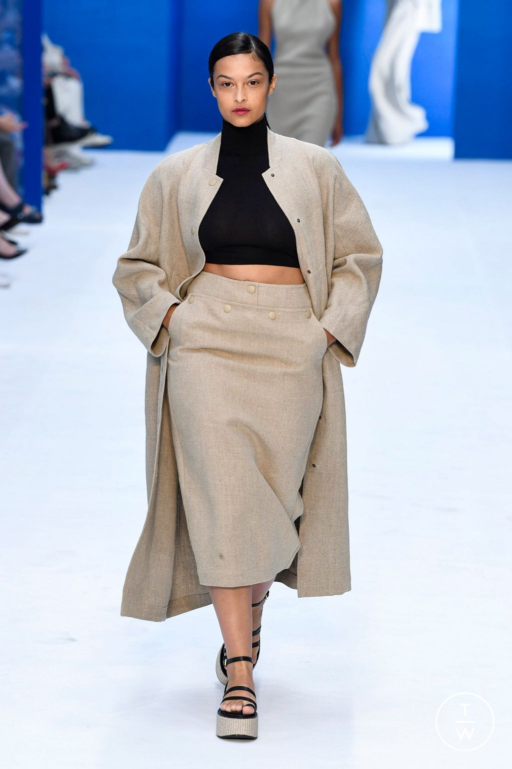 Fashion Week Milan Spring/Summer 2023 look 11 from the Max Mara collection 女装