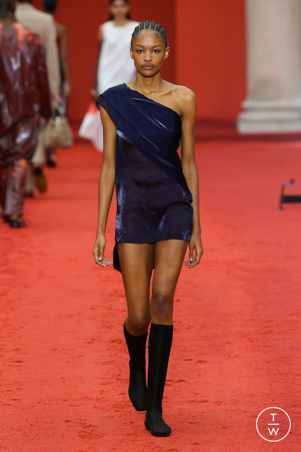 Fashion Week Milan Spring/Summer 2023 look 58 from the Ferragamo collection 女装