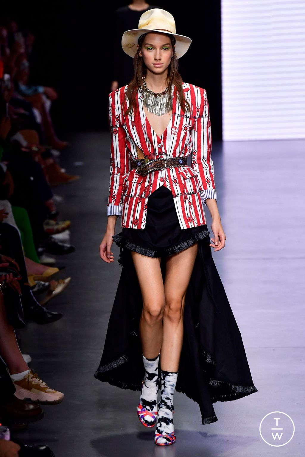 Fashion Week Milan Spring/Summer 2023 look 20 from the Stella Jean collection womenswear