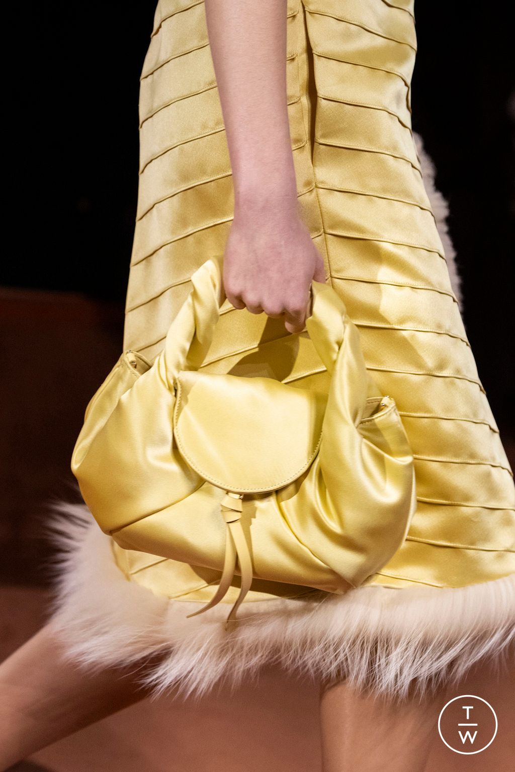 Fashion Week Milan Fall/Winter 2025 look 223 from the Fendi collection womenswear accessories