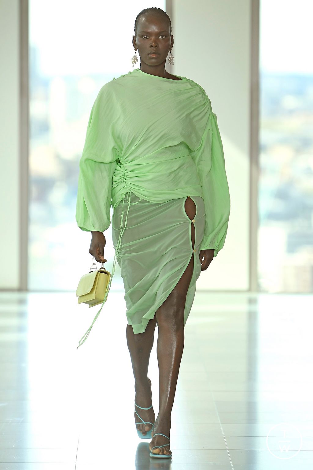 Fashion Week London Spring/Summer 2023 look 16 from the Rejina Pyo collection womenswear