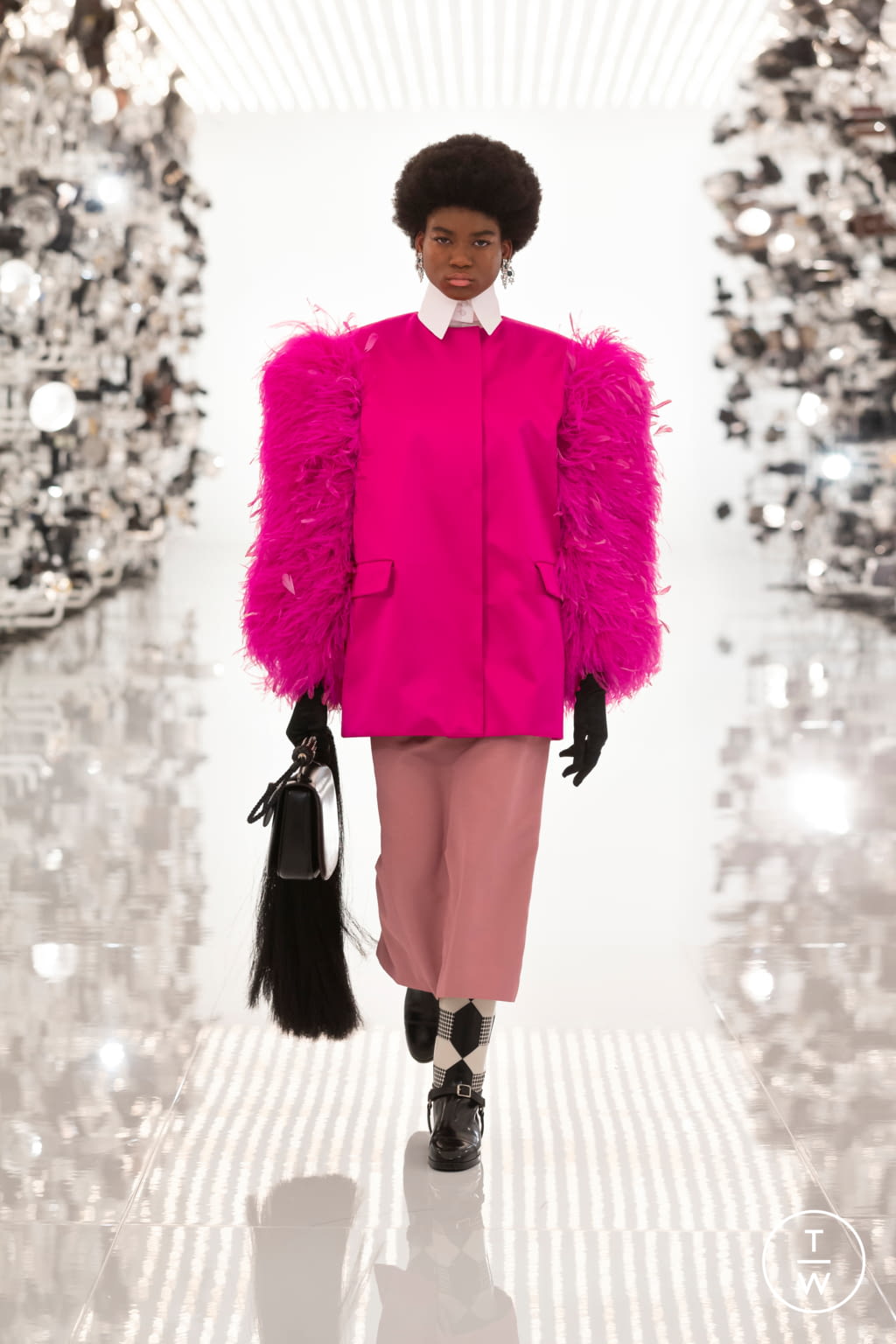 Fashion Week Milan Fall/Winter 2021 look 76 de la collection Gucci womenswear