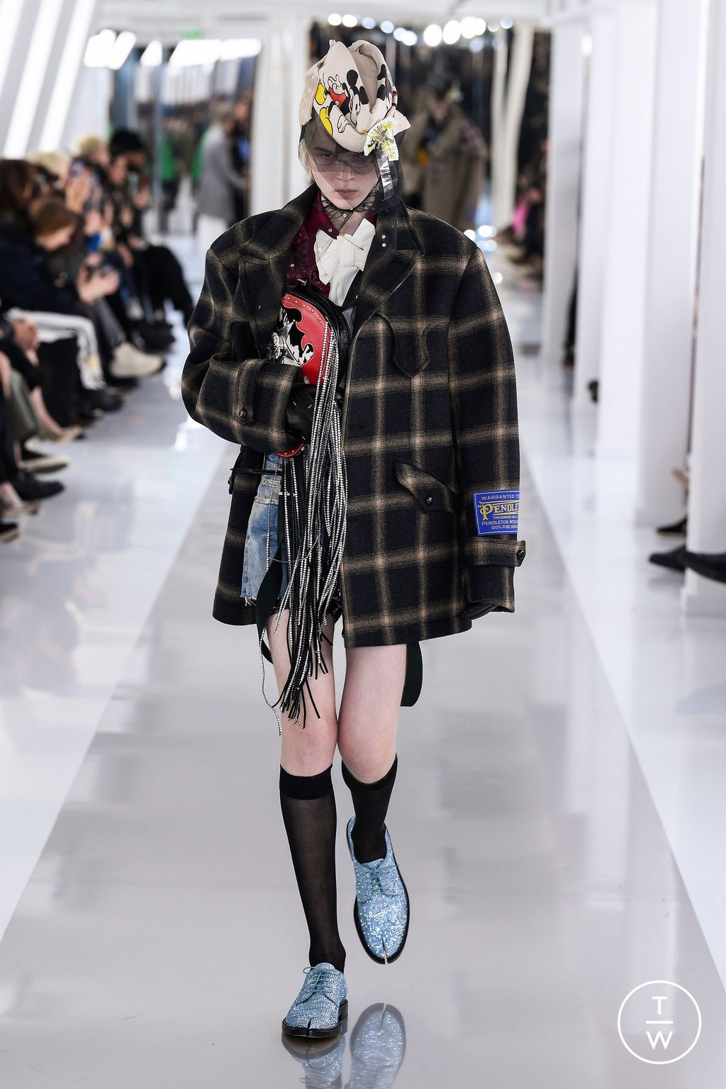 Fashion Week Paris Fall/Winter 2023 look 19 de la collection Maison Margiela menswear