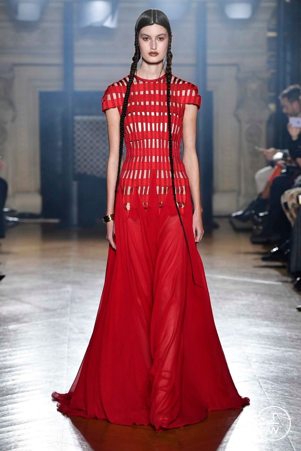 Fashion Week Paris Spring/Summer 2023 look 7 from the Maison Sara Chraibi collection couture