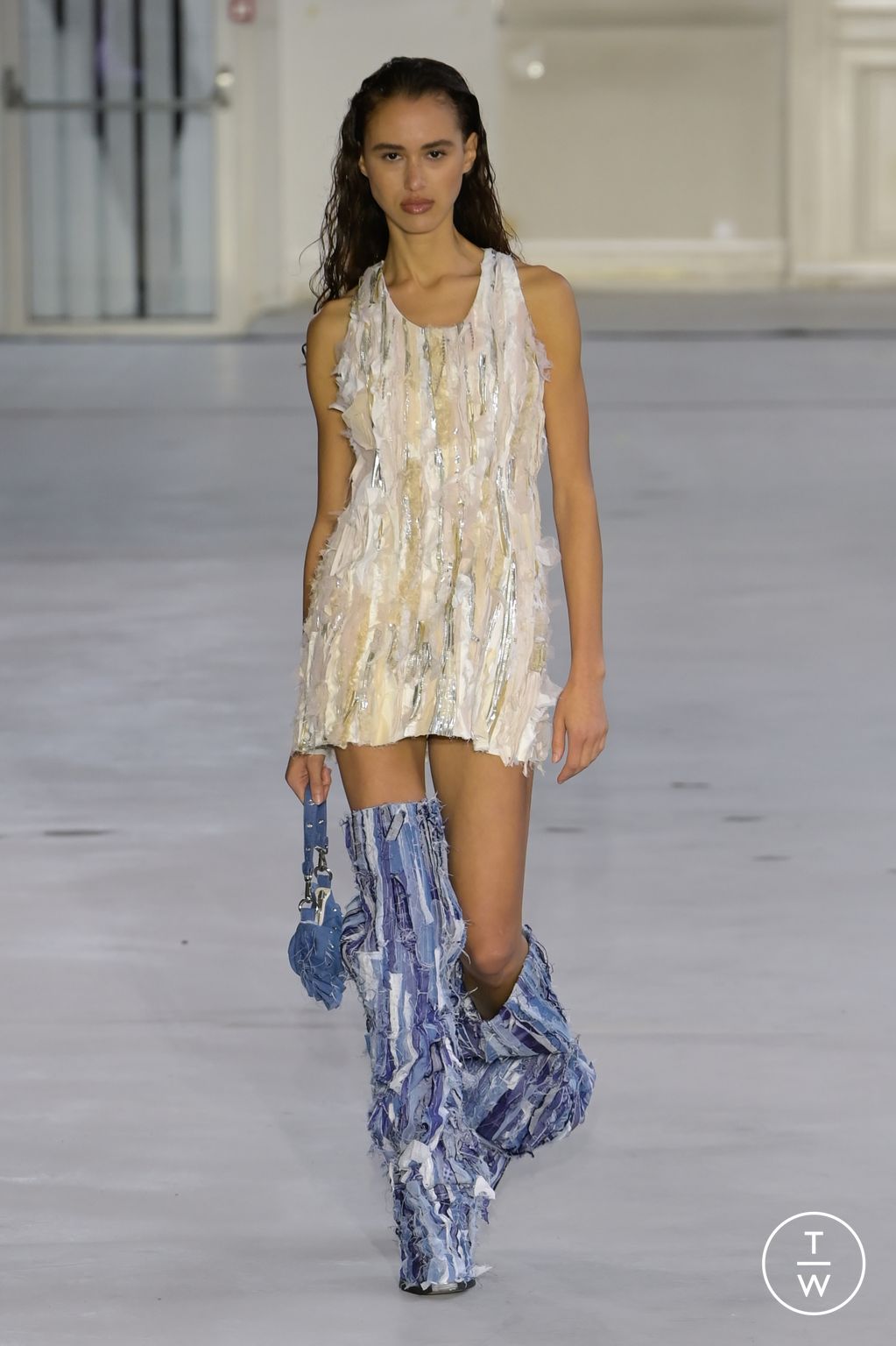 Fashion Week Paris Spring/Summer 2023 look 41 from the Victoria/tomas collection womenswear