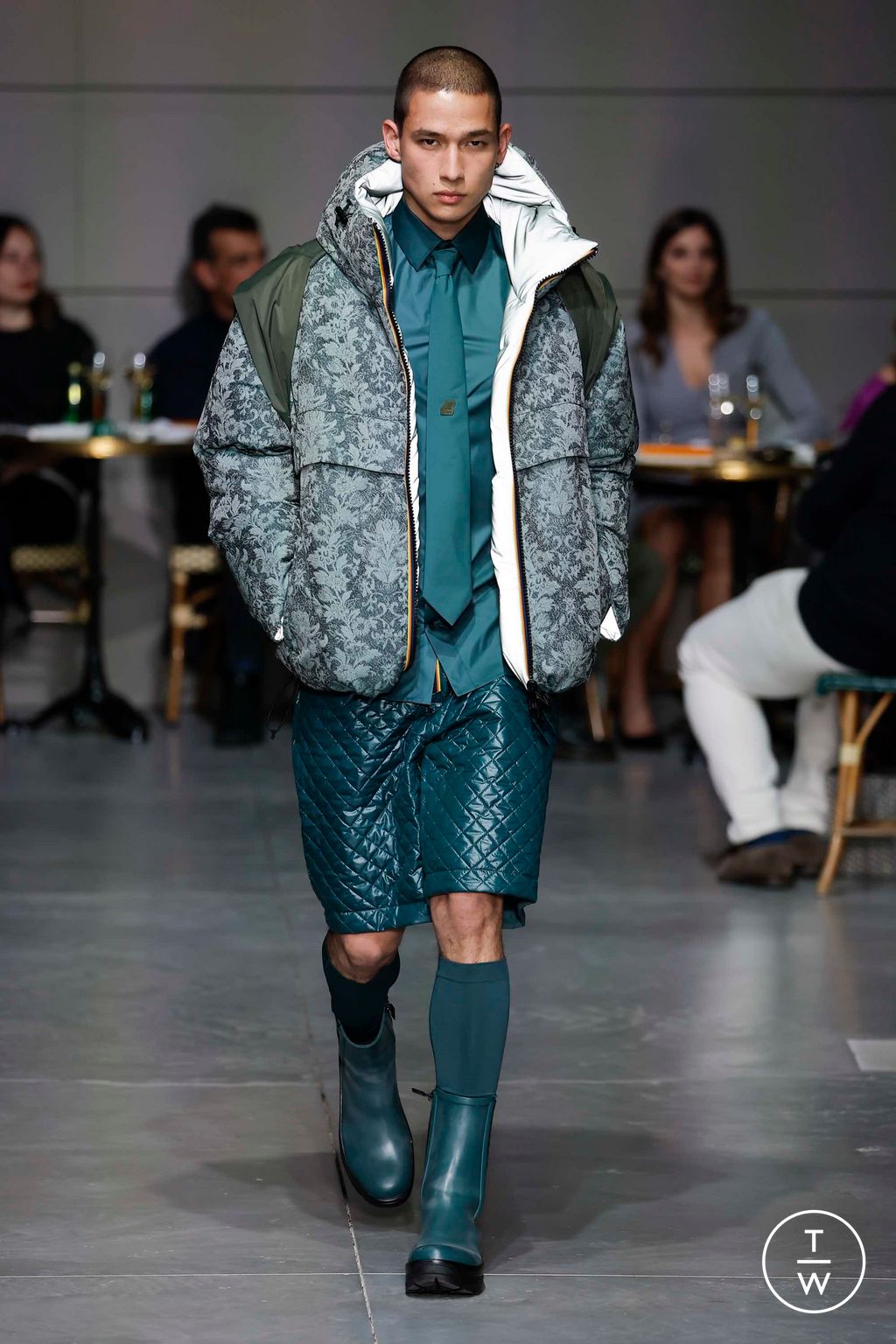 Fashion Week Milan Fall/Winter 2023 look 30 from the K-WAY R&D collection menswear