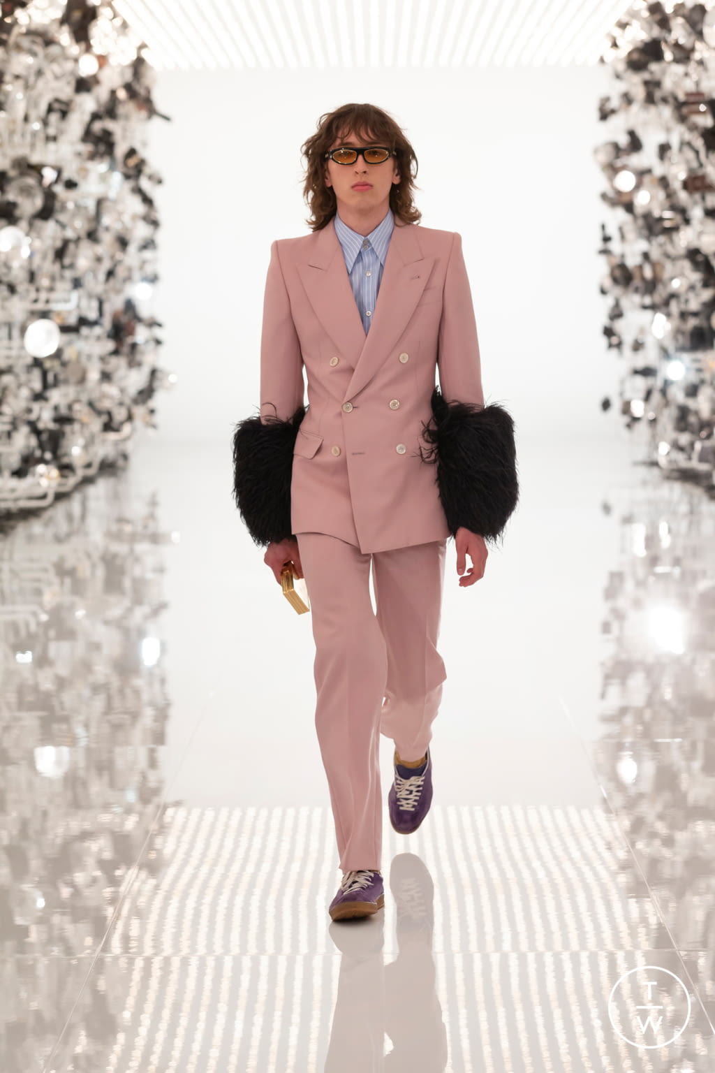 Fashion Week Milan Fall/Winter 2021 look 78 from the Gucci collection 女装