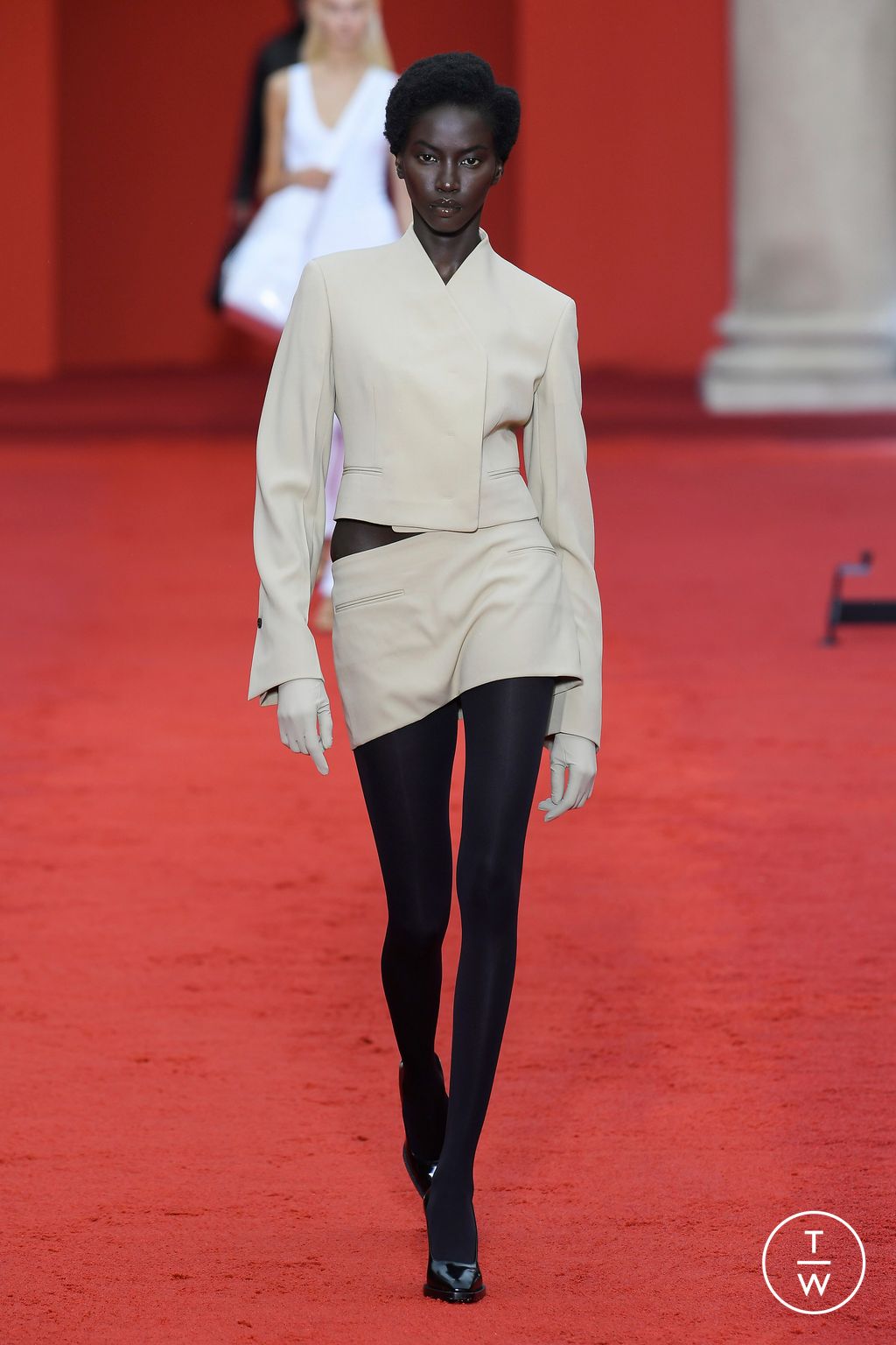 Fashion Week Milan Spring/Summer 2023 look 3 de la collection Ferragamo womenswear