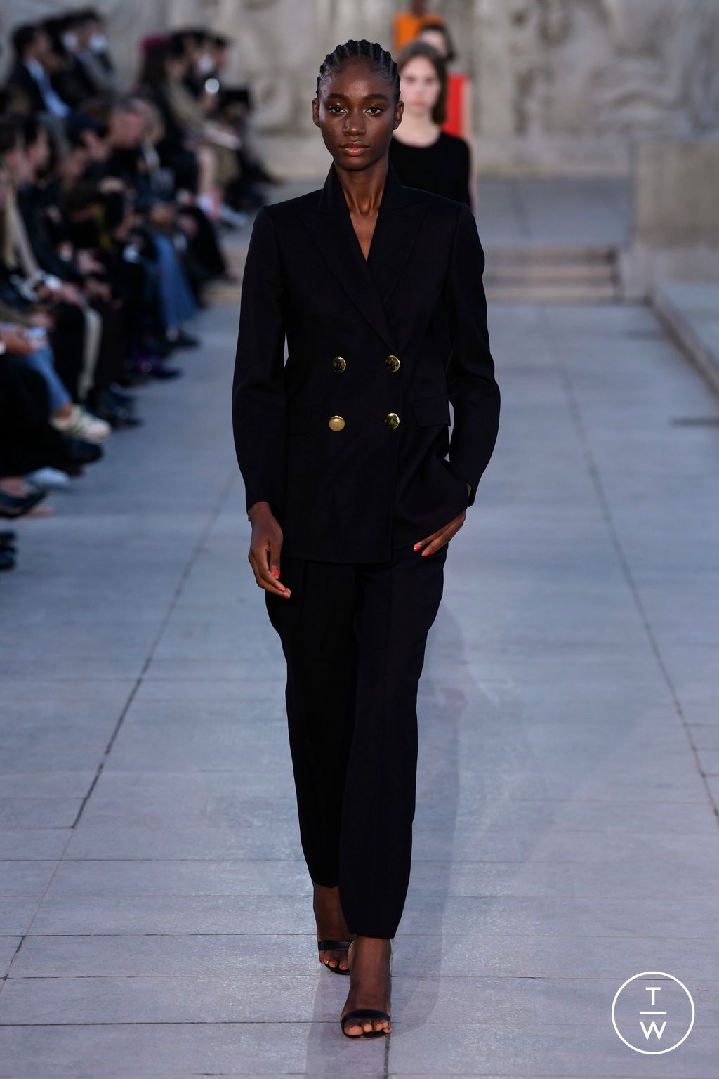 Fashion Week Paris Spring/Summer 2023 look 66 from the Akris collection womenswear