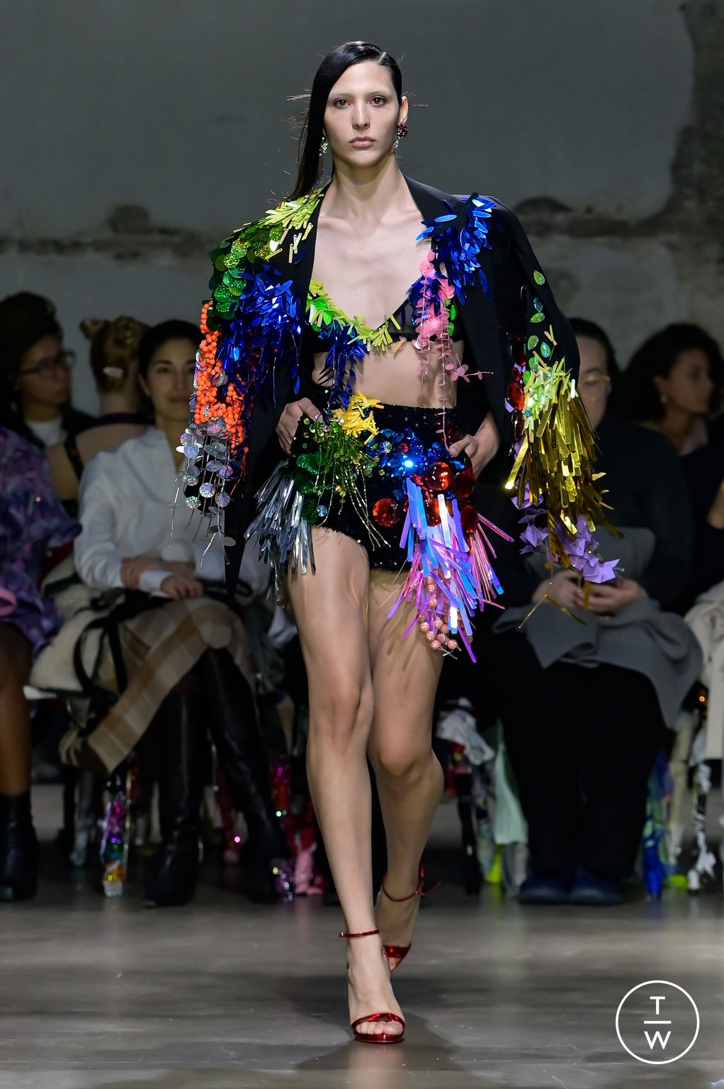 Fashion Week Paris Spring/Summer 2023 look 18 from the Germanier collection 女装