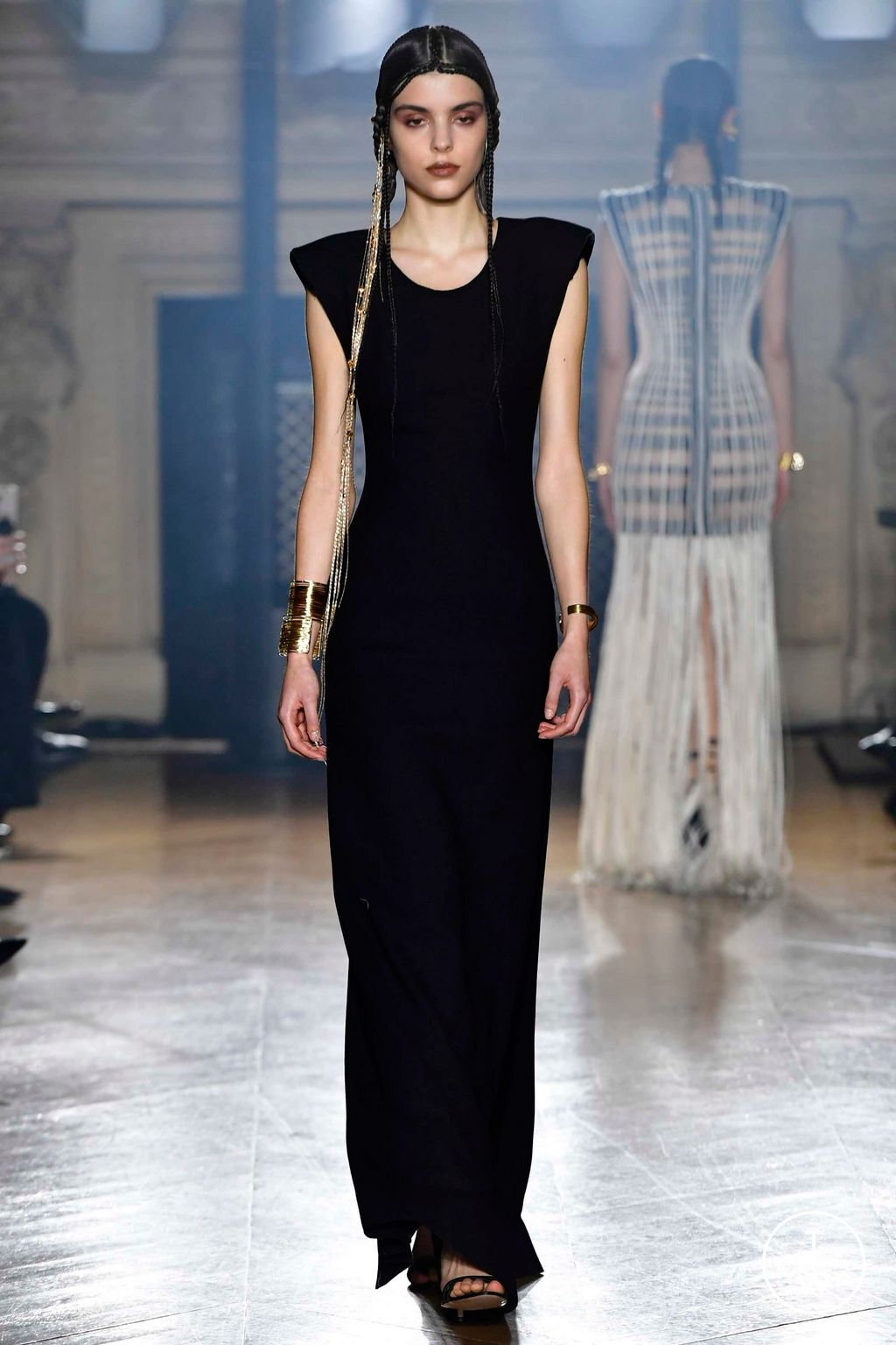 Fashion Week Paris Spring/Summer 2023 look 10 from the Maison Sara Chraibi collection couture