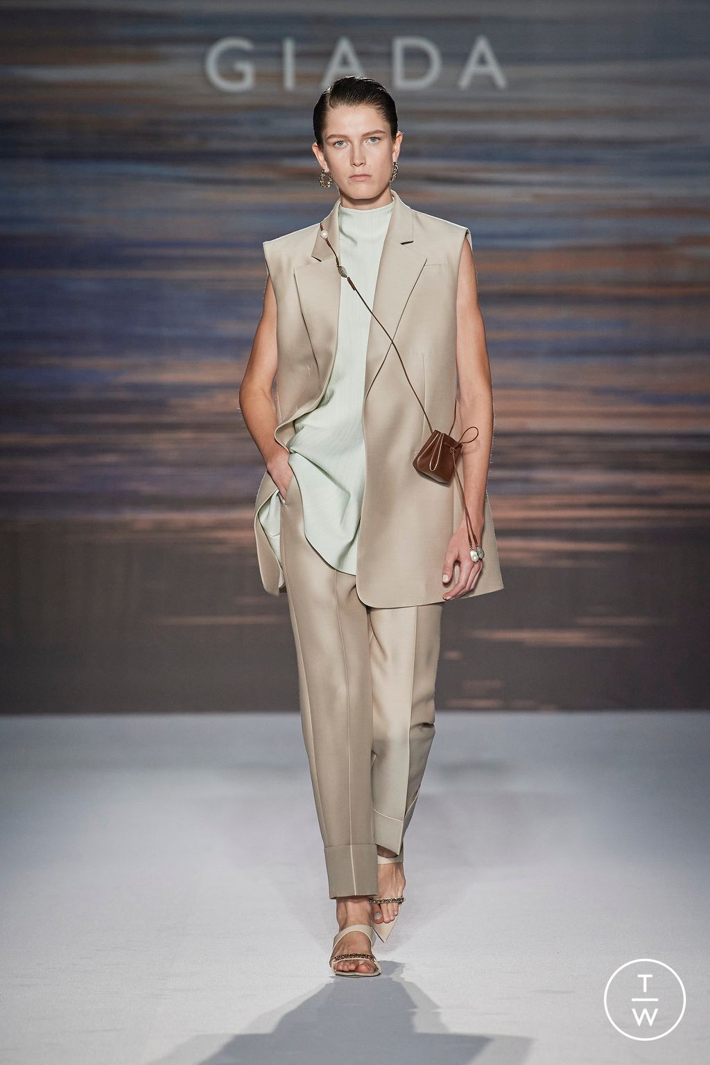 Fashion Week Milan Spring/Summer 2023 look 8 from the Giada collection 女装