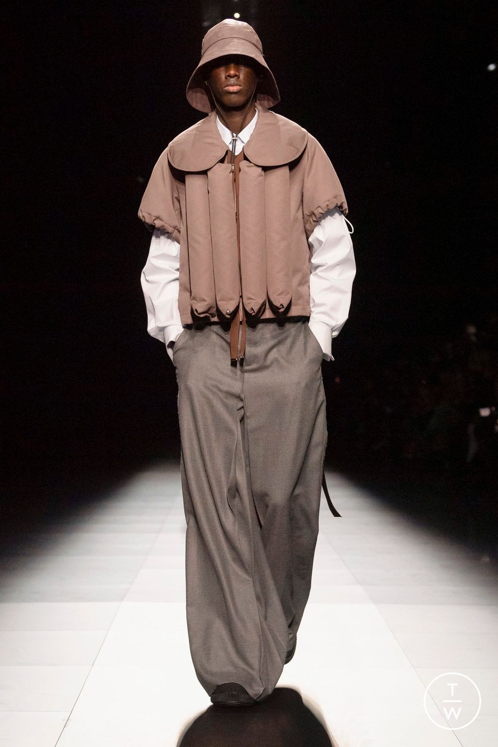 Fashion Week Paris Fall/Winter 2023 look 58 de la collection Dior Men menswear