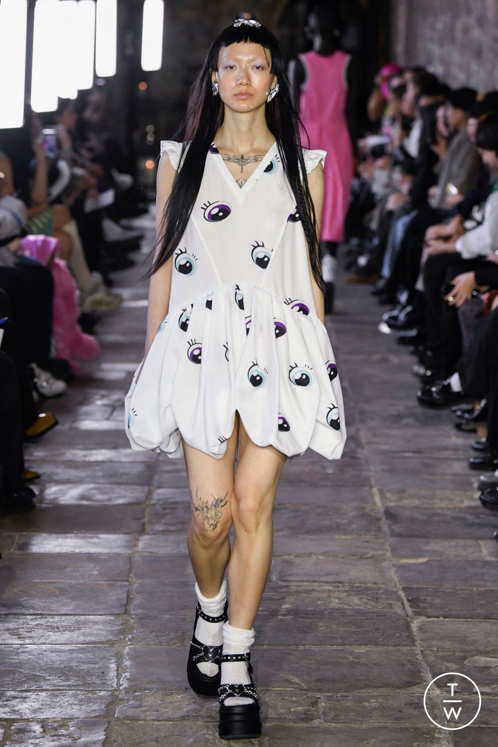 Fashion Week London Spring/Summer 2023 look 10 from the BMUET(TE) collection womenswear