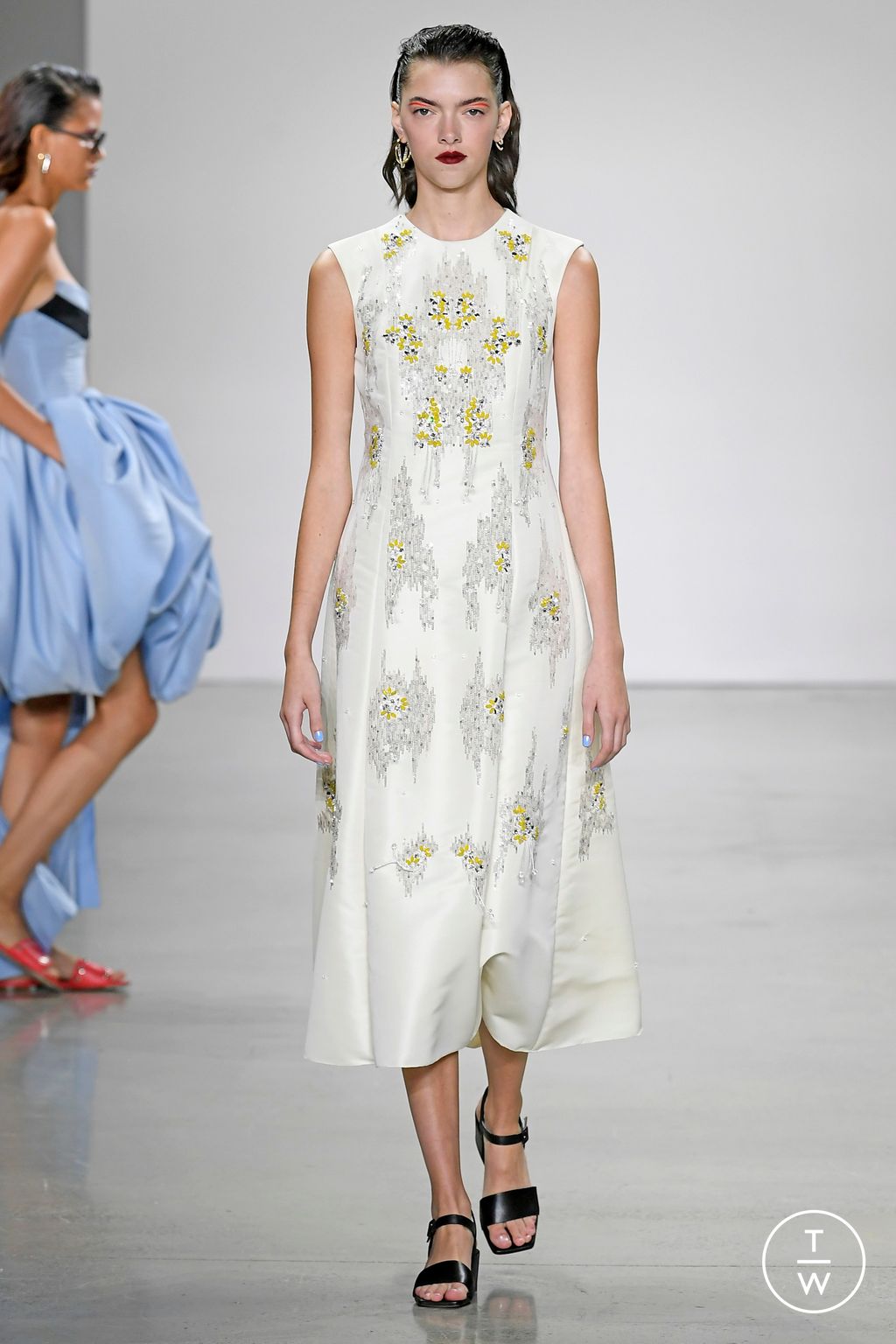 Fashion Week New York Spring/Summer 2023 look 23 de la collection Bibhu Mohapatra womenswear