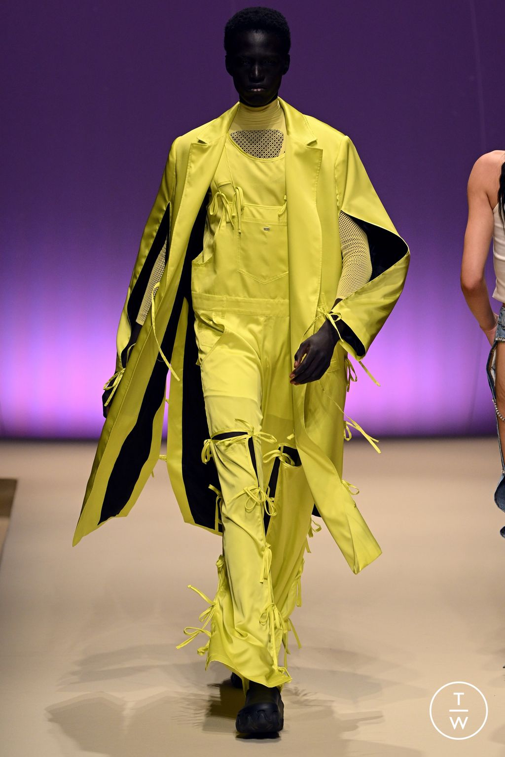 Fashion Week Milan Spring/Summer 2023 look 11 from the GCDS collection womenswear