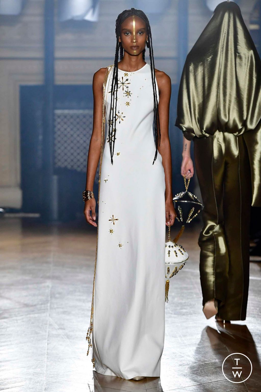 Fashion Week Paris Spring/Summer 2023 look 3 from the Maison Sara Chraibi collection couture