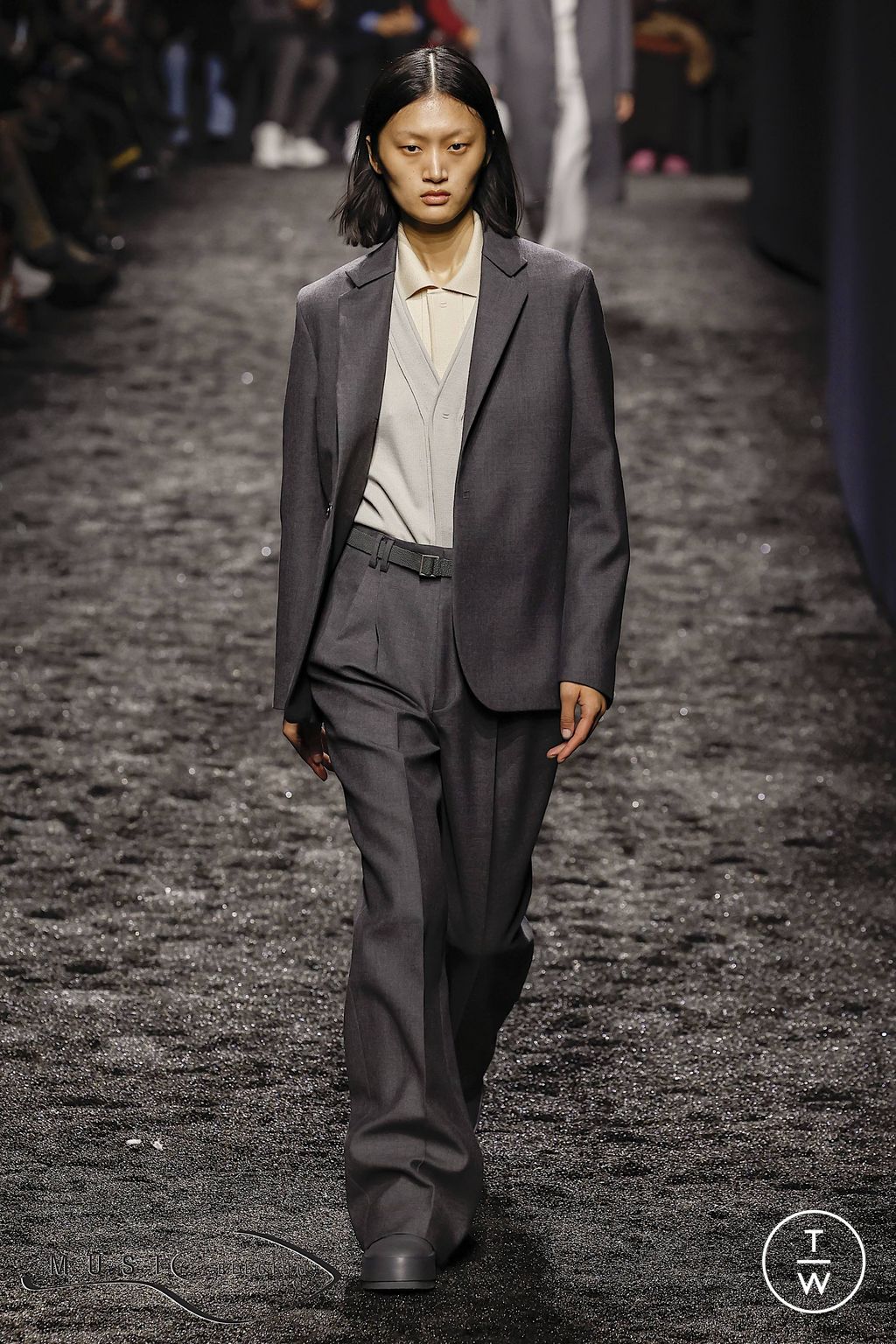 Fashion Week Milan Fall/Winter 2023 look 4 from the ZEGNA collection menswear