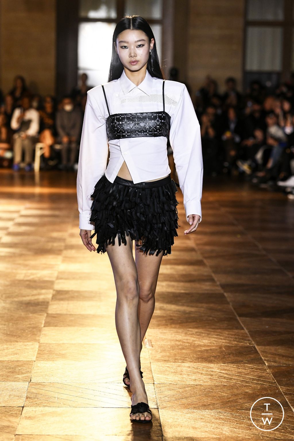 Fashion Week Paris Spring/Summer 2023 look 7 from the Koché collection 女装